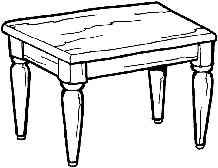 720x555 Best Photos Of Table Coloring Page