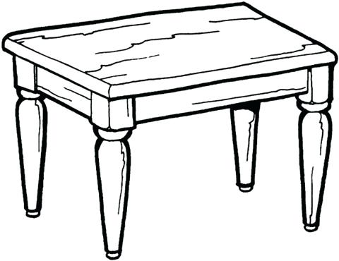 480x370 Coloring Table Click To See Printable Version Of Kitchen Table