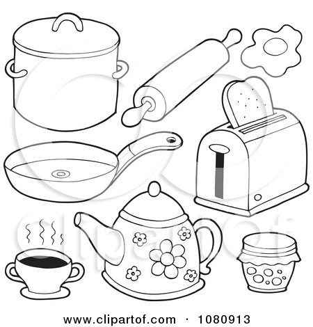 450x470 The Kitchen Clipart Kitchen Item