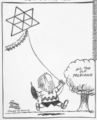310x385 M965.199.9639 The Kite Eating Tree. Drawing, Cartoon John