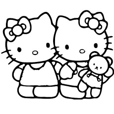 230x230 Top 75 Free Printable Hello Kitty Coloring Pages Online