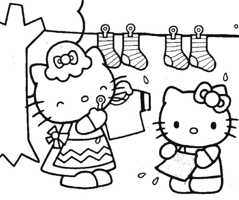 789x662 Beautiful Printable Coloring Pages Online Color Free Hello Kitty