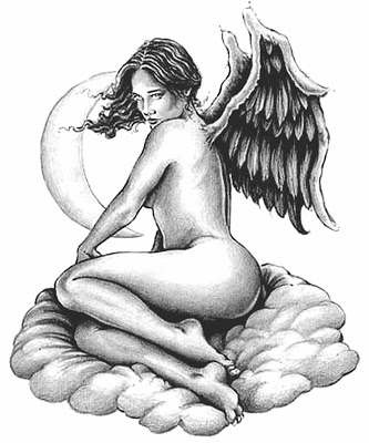 333x400 Lipby Blogs Cloud Angel Tattoo Design