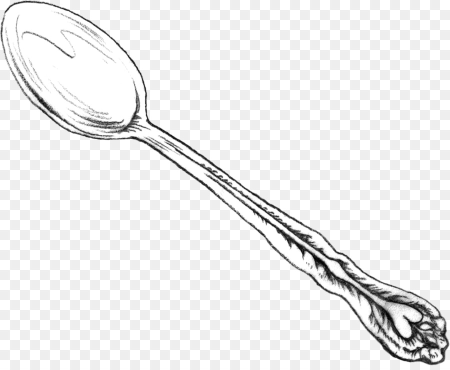 900x740 Spoon Knife Fork Drawing
