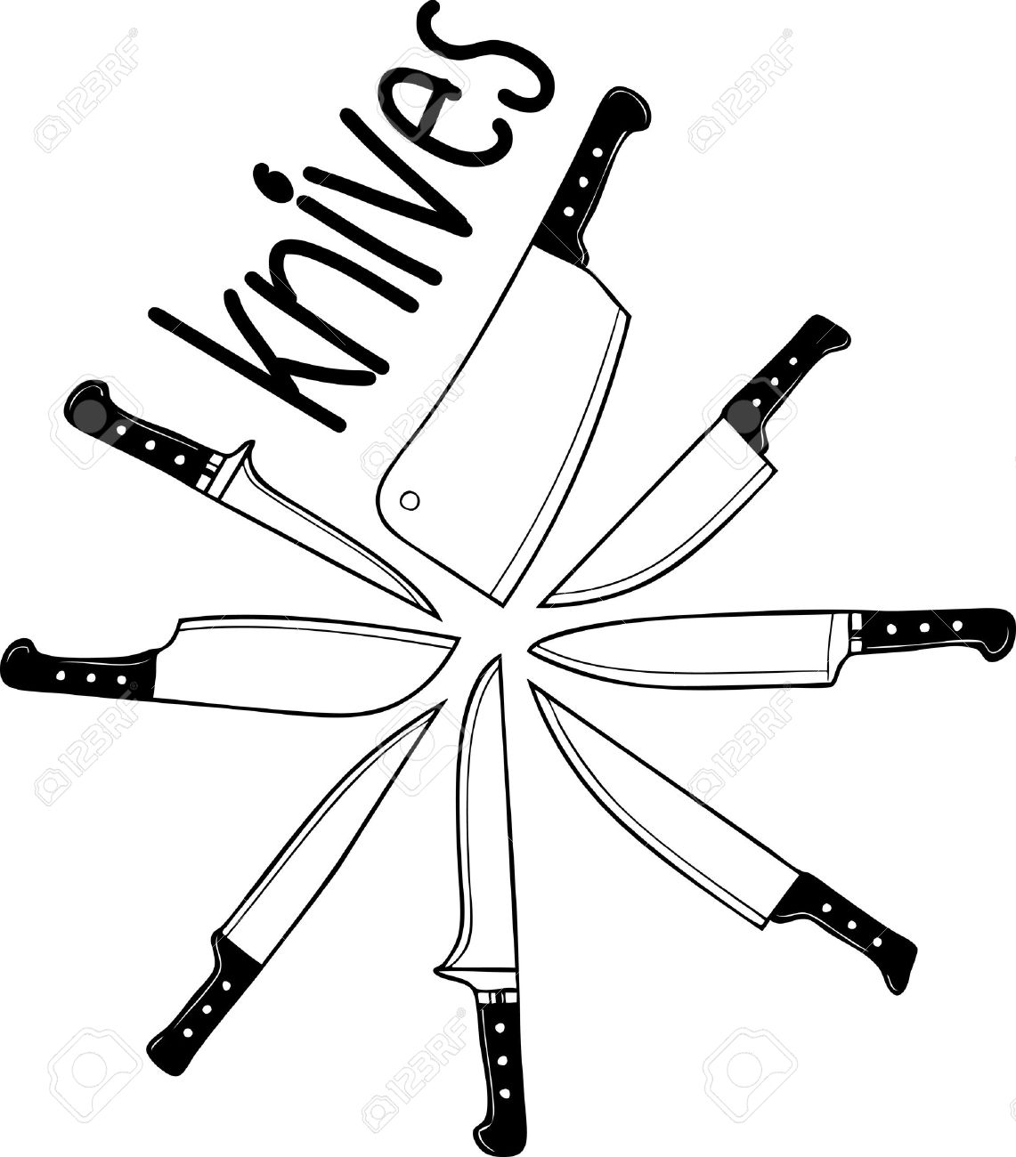 1141x1300 Angolosfilm Chef Knives Drawing Images