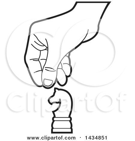 450x470 Royalty Free (Rf) Knight Chess Piece Clipart, Illustrations