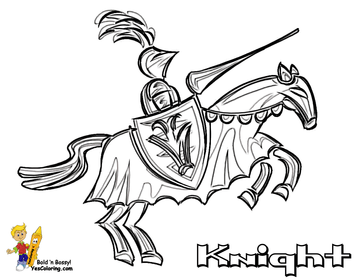 1200x927 Knight Coloring Page For Boys Little Mermaid Coloring Pages Free