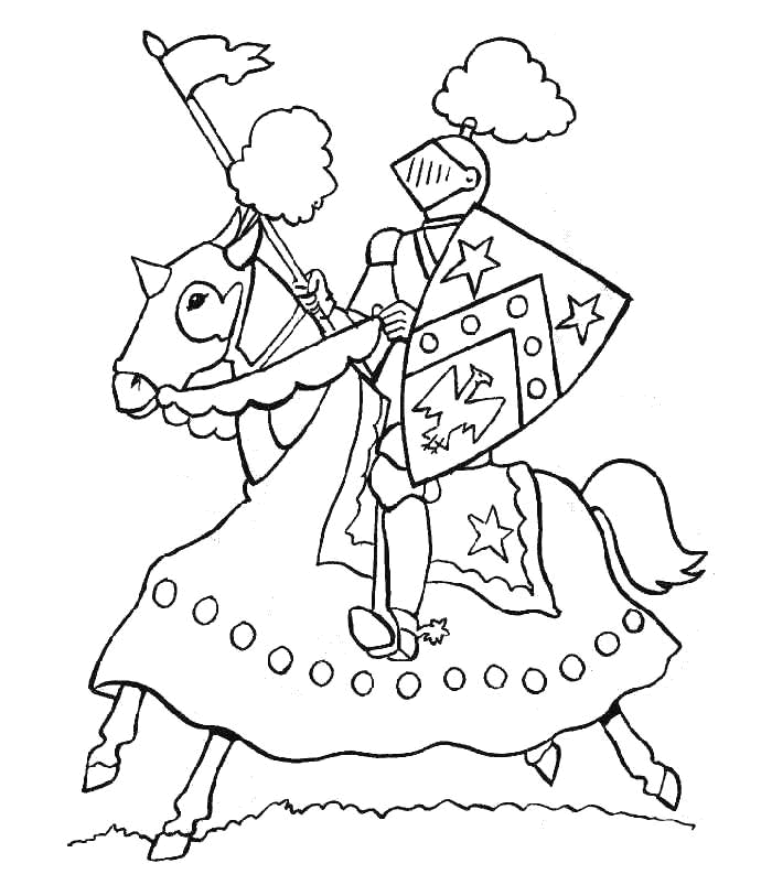 700x803 Knight Colour Page Colouring Pages School, I Mean Castle, Stuff