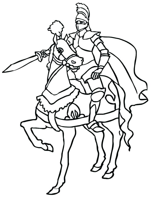 618x799 Elegant Knight Coloring Pages Image Printable For Kids Meta Robin