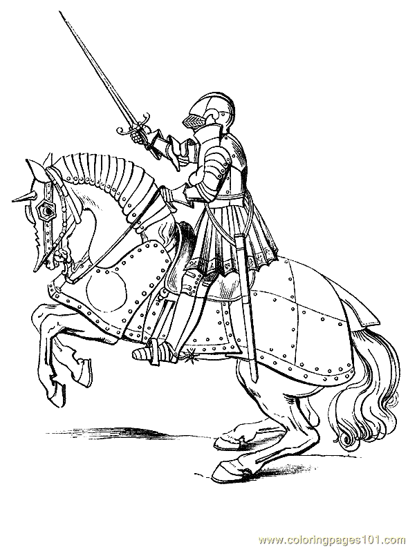 590x792 Knights And Castles Coloring Pages Coloring Pages Castle Knight
