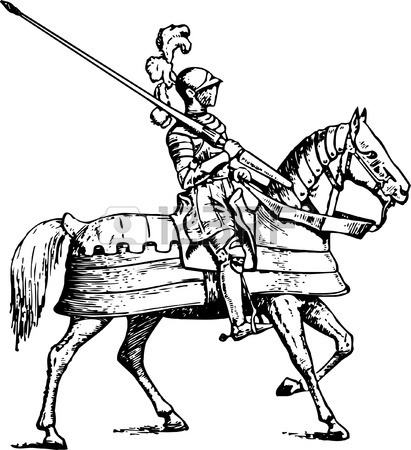 Knight On A Horse Drawing at GetDrawings | Free download