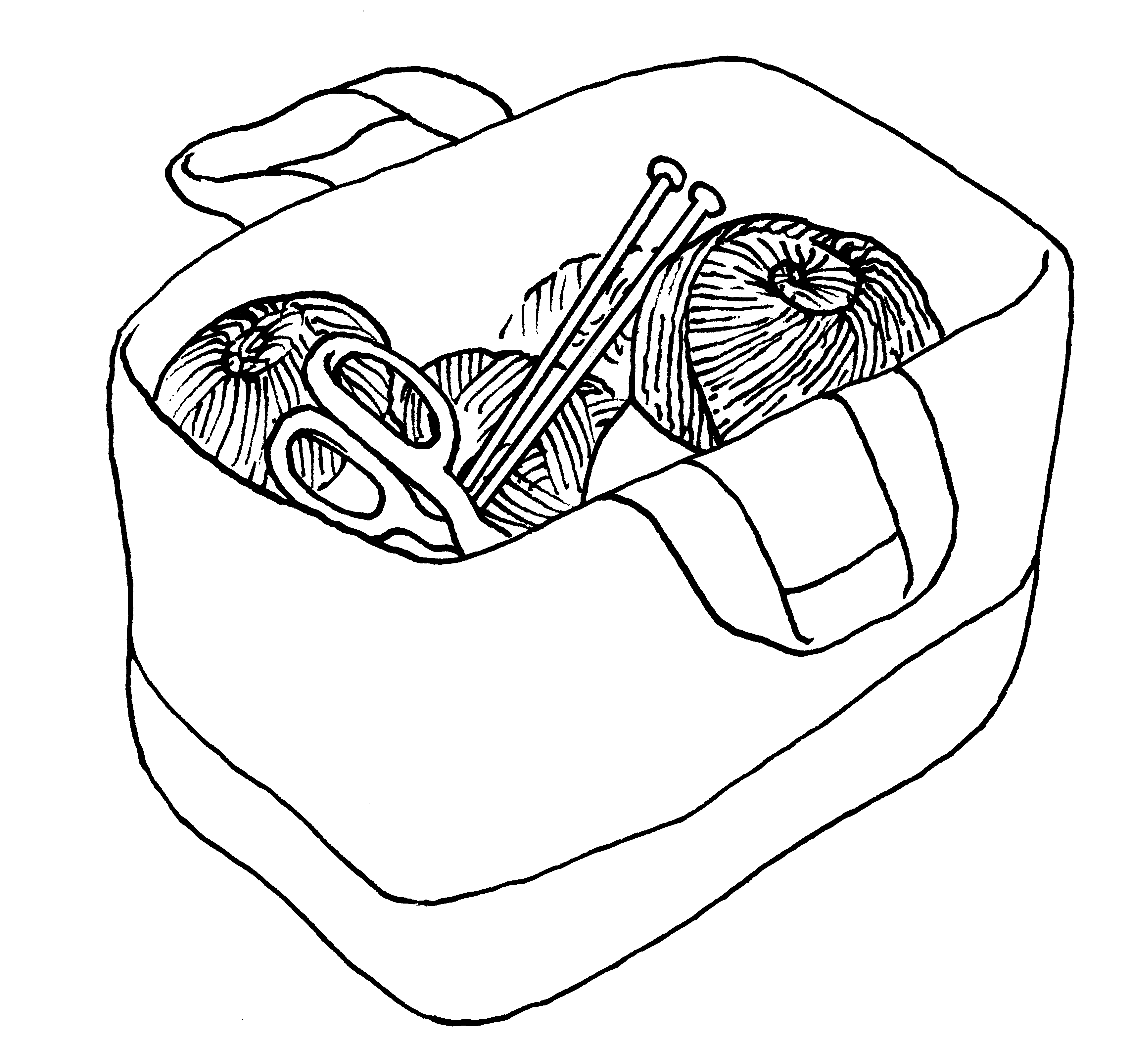 3420x3216 Three Bags Full, A Knitting Family Story