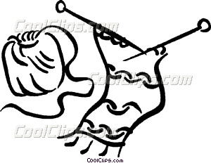 300x232 Yarn And Knitting Needles Vector Clip Art