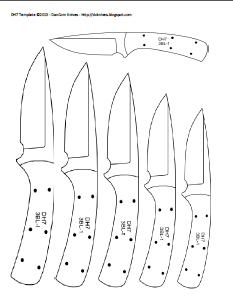 233x303 Diy Knifemaker's Info Center Knife Patterns