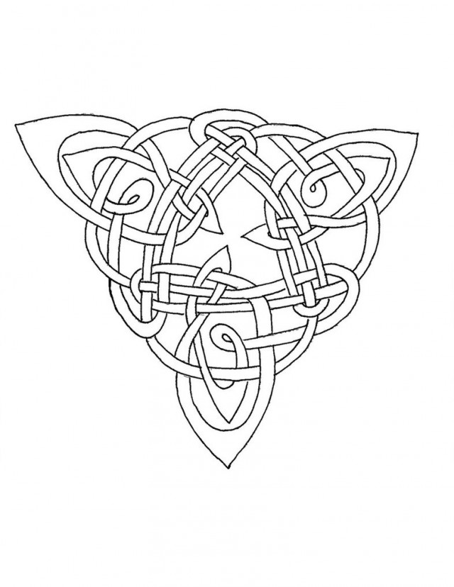 640x828 Celtic Knot Coloring Pages Wallpaper Zoo Celtic Coloring Pages