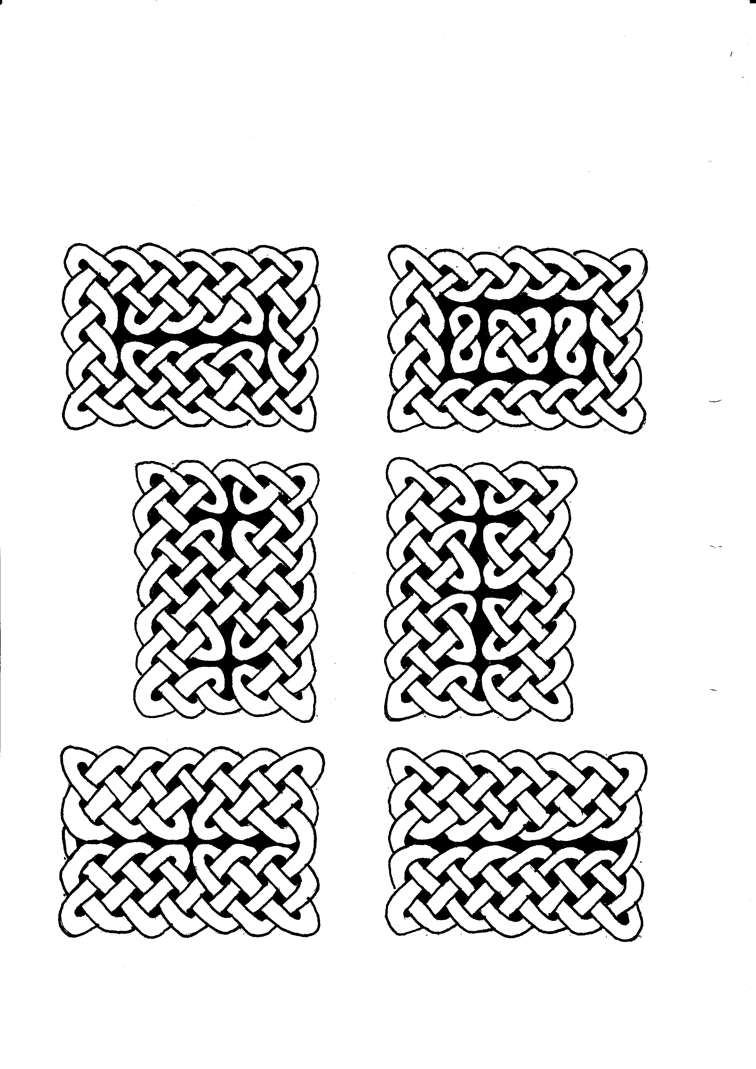 2480x3507 Celtic Knot By Curly Wolf