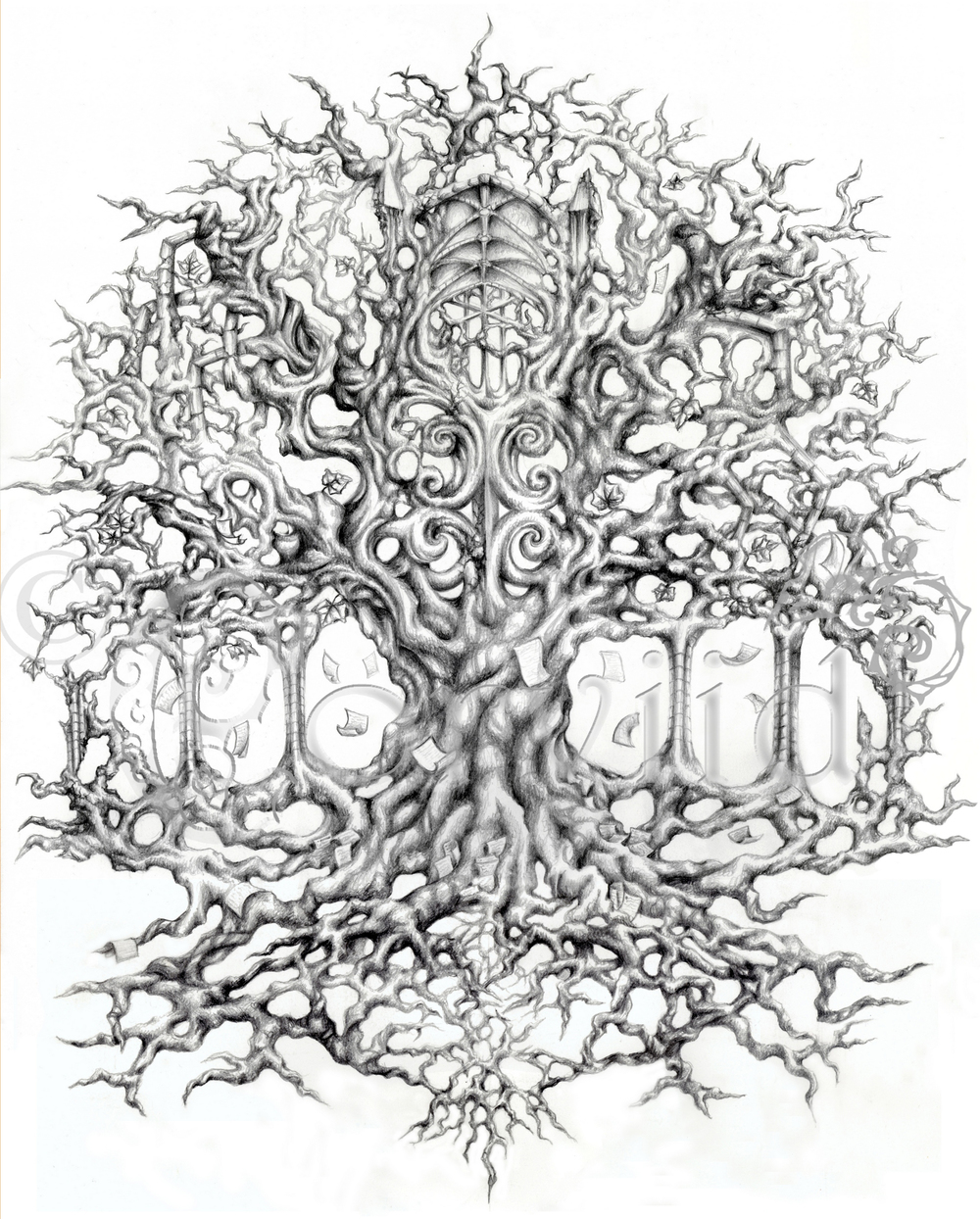1000x1244 Tattoo Design The Death Vine