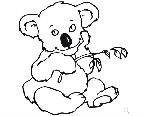 Download Koala Cartoon Drawing at GetDrawings.com | Free for ...