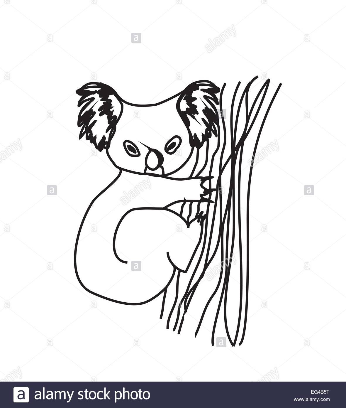 1180x1390 Koala Cartoon Drawing Stock Vector Art Amp Illustration, Vector