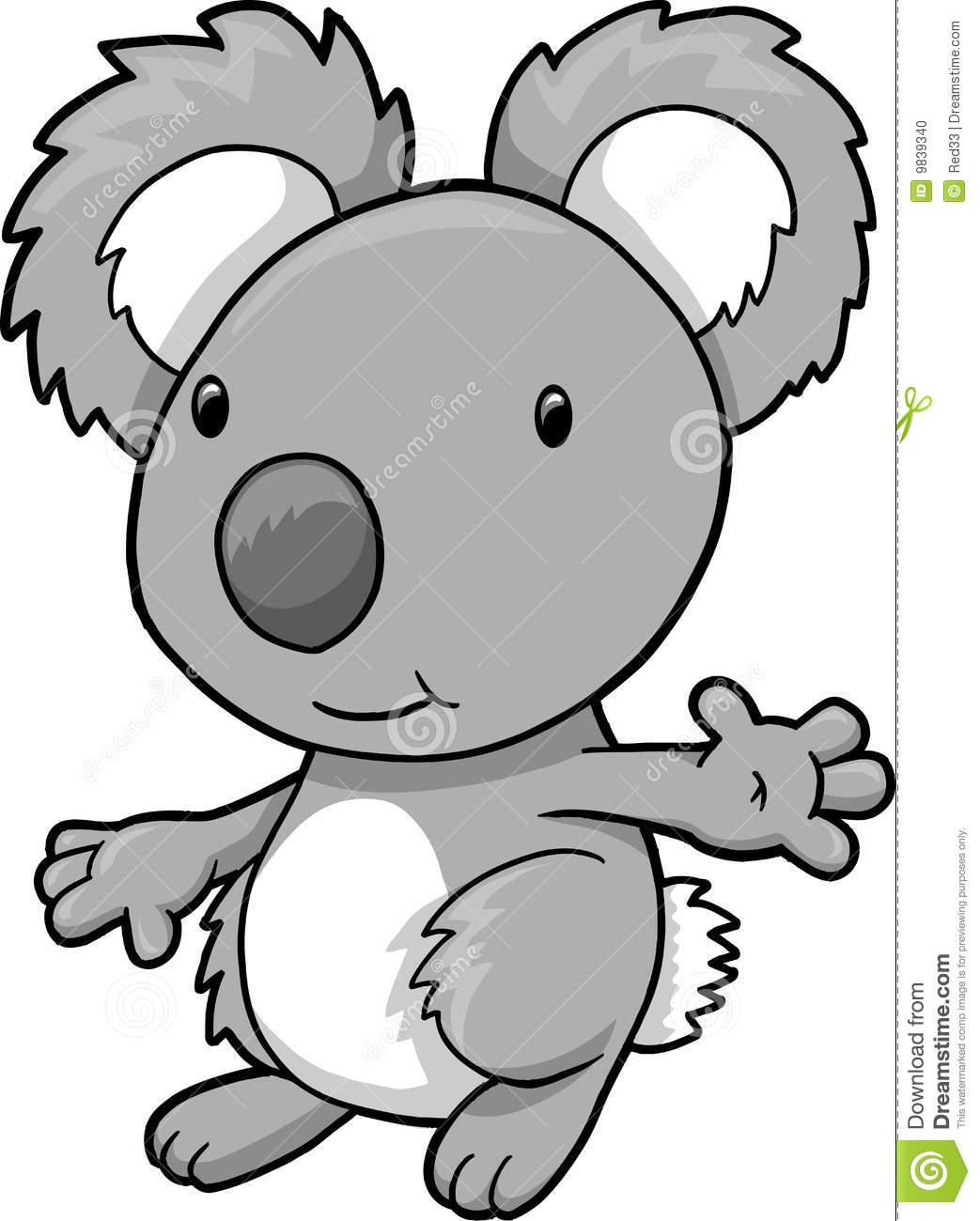 1043x1300 Koala Drawings Clip Art