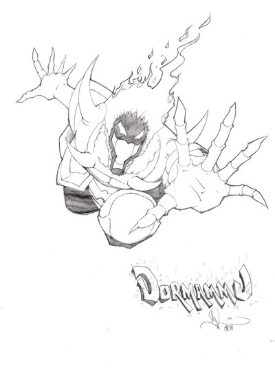 400x543 Dormammu .'Run' By Sketchmonsta