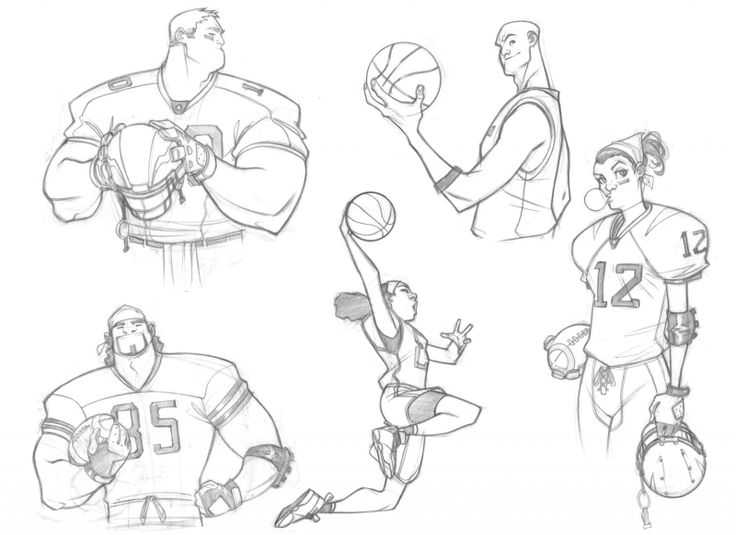 736x535 9 Best Sport Sketch Images On Character Design