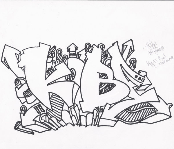 600x515 Kobe Graffiti