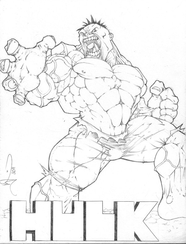 600x783 Hulk Smash You By Sketchmonsta