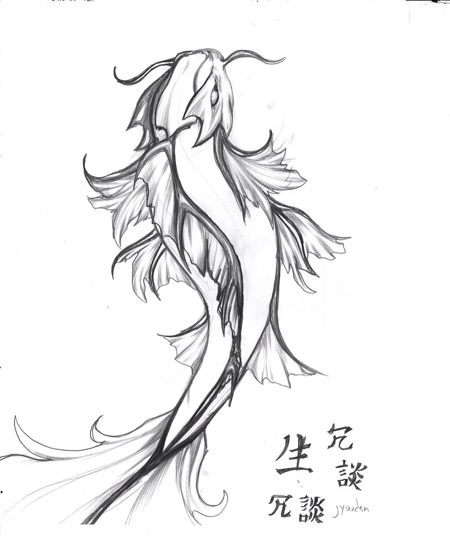 900x1083 Koi Fish Dragon Tattoo Ideas Tattoo And Tatoo
