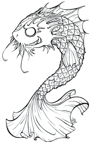 300x460 Meanings And Traditions Of Koi Fish Tattoos