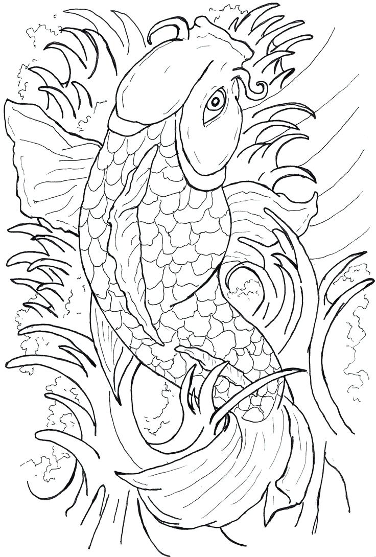 736x1090 Japanese Koi Fish Tattoo Designs Free Design Lucky Choice Koi Fish