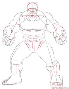 236x305 Learn How To Draw Spiderman (Spiderman) Step By Step Drawing