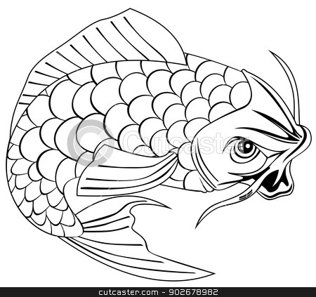 450x423 Koi Clipart Simple