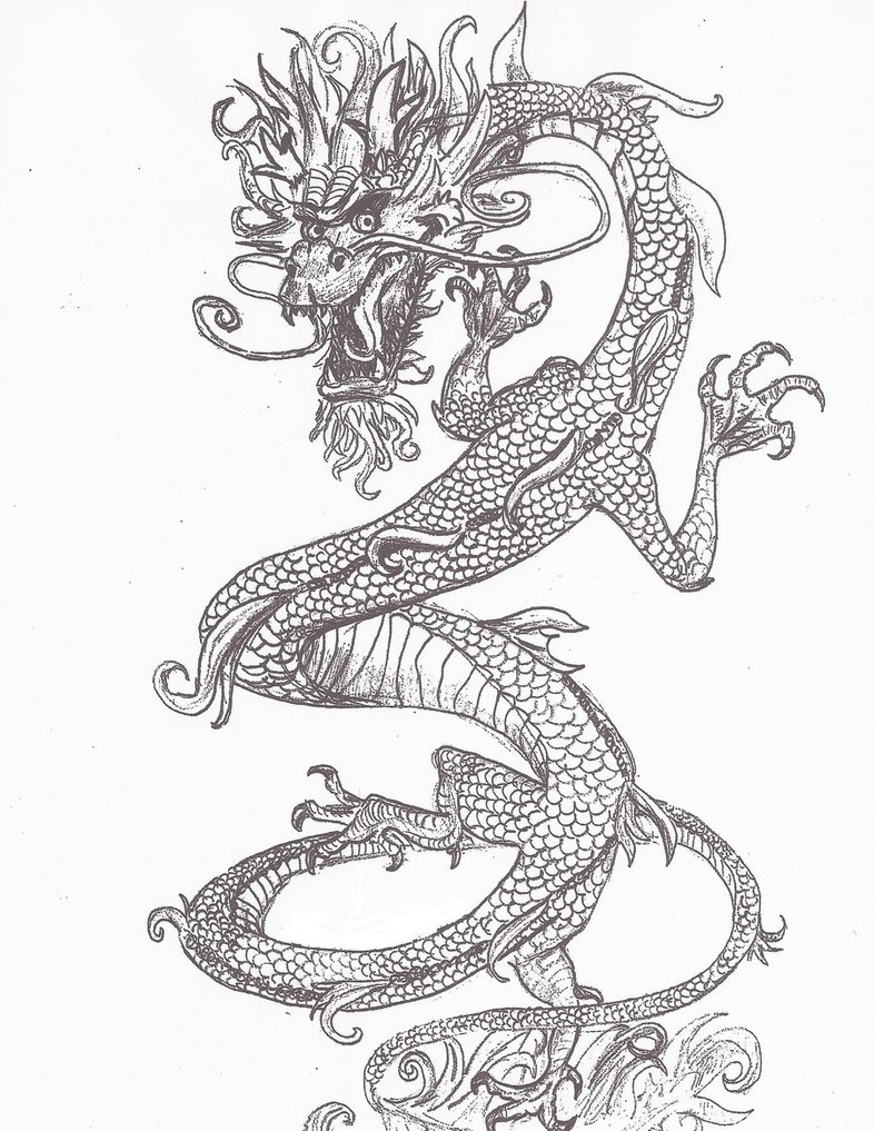 786x1017 Korean Yong Dragon By Angelrox99