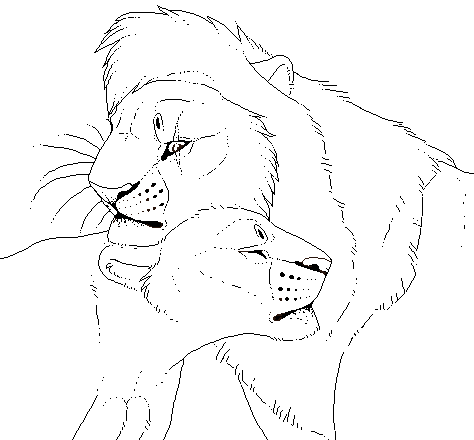 474x440 Kovu And Kiara By Maquenda