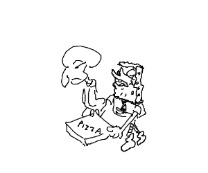 300x250 The Krusty Krab Pizza Is The Pizza! (Drawing By Ryan Welsh)