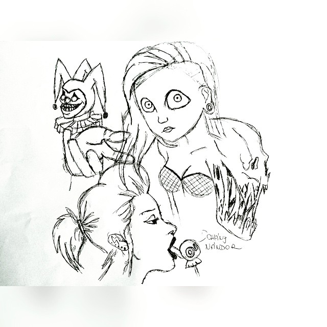 640x640 Clown Horror Drawing Draw On Instagram
