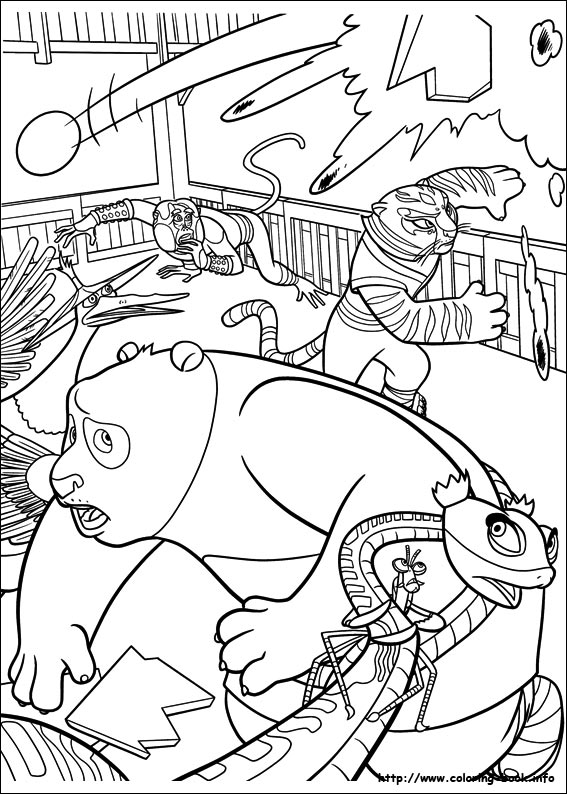 567x794 Kung Fu Panda 2 Coloring Picture Home Ed Bookmovie Themed