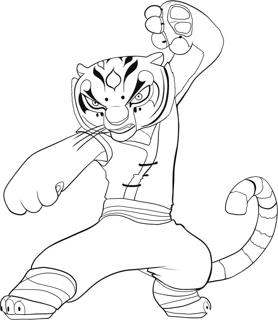 948x1094 Cartoons Kung Fu Panda Coloring Pages Azcoloring General Colouring