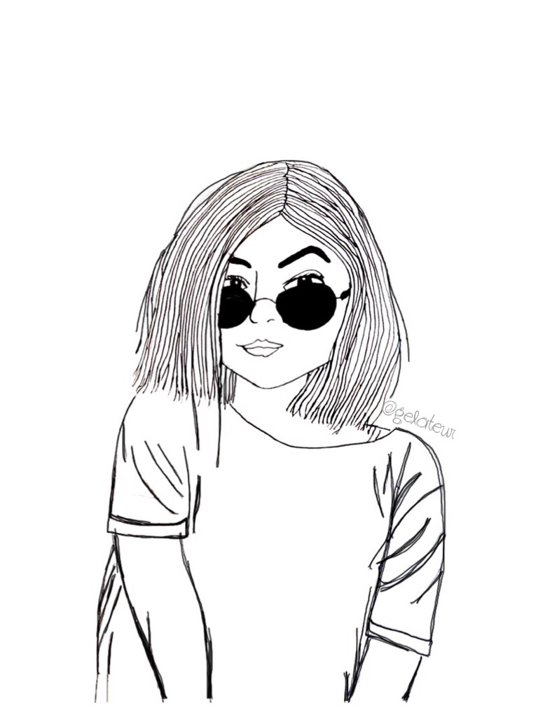 768x1024 34 Images About Kylie Drawings On We Heart It See More About