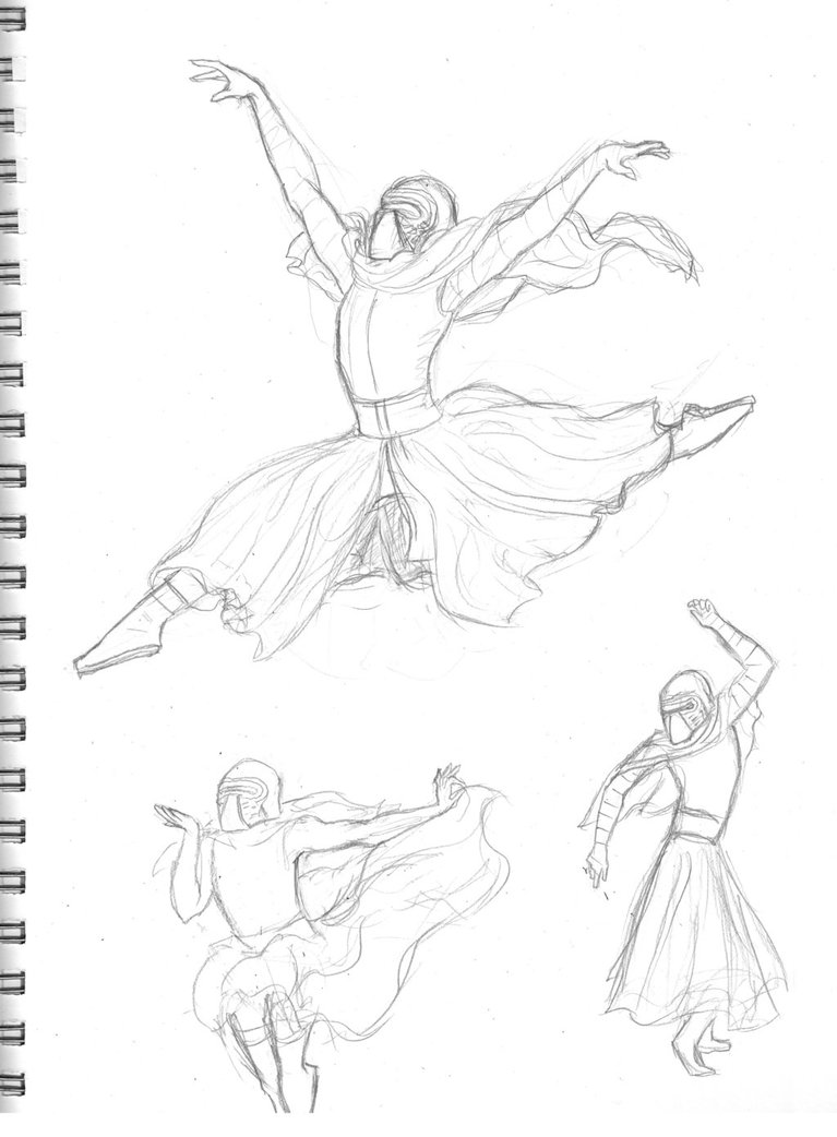 767x1042 Star Wars Sketch Time Kylo Ren By Theendofgrey