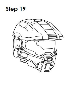 300x388 How To Draw Master Chief