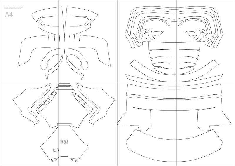 800x566 Star Wars Kylo Ren Costume Helmet Diy