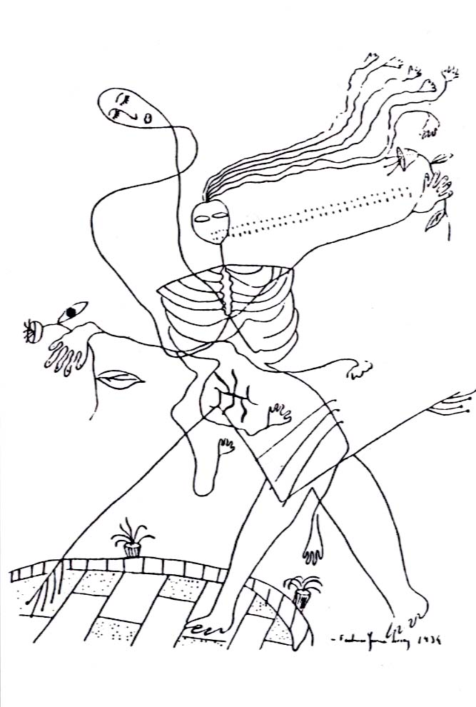 667x990 Barbarous Nights Lorca's Drawings