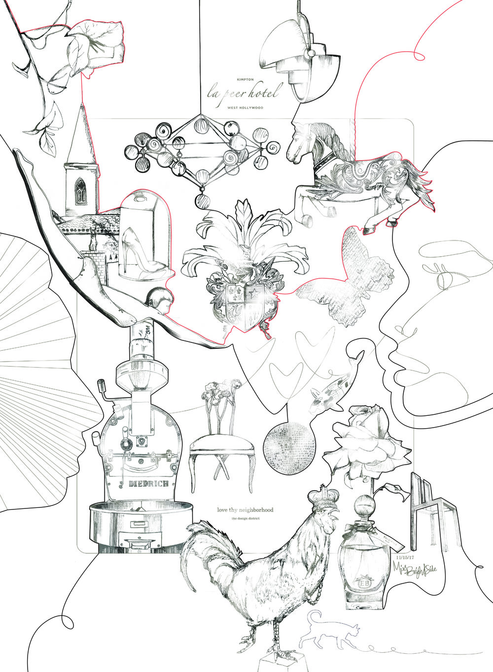 1000x1364 Drawing For Design Info On Water Diagram Simple Organisation Chart