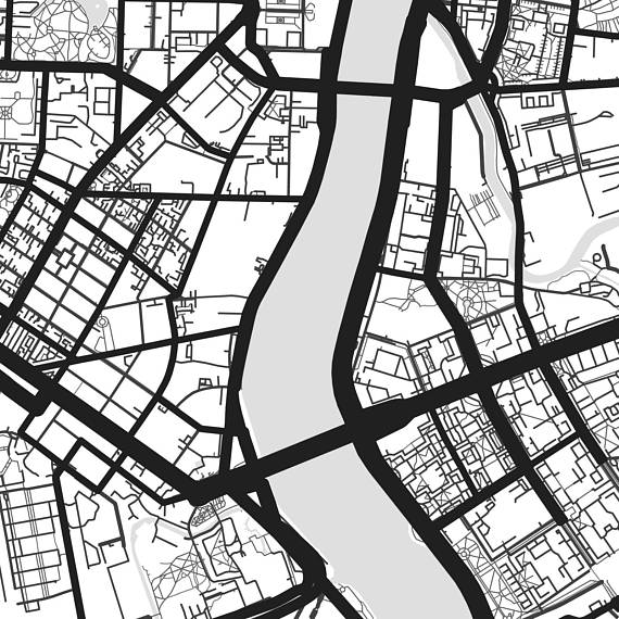 570x570 Saint Petersburg Map Art Printable Russia Map Print St