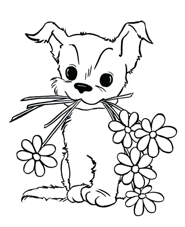 650x796 Puppy Coloring Pages Cute Puppy Coloring Pages For Adults
