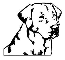 225x210 Labrador Car Stickers Ebay