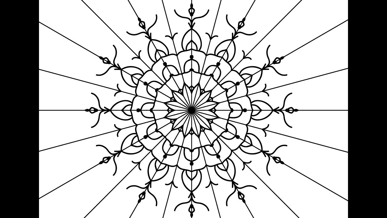 1280x720 How To Draw A Lace Pattern In Adobe Illustrator Cc Tutorial