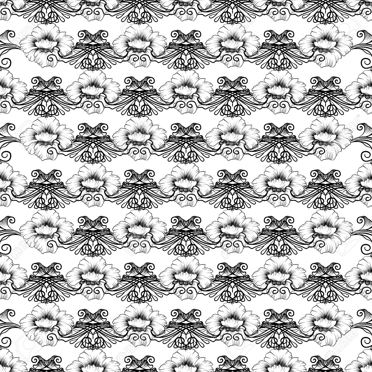 1300x1300 Lace Elegant Vintage Pattern